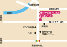 シノダ薬局 本店へのアクセス地図